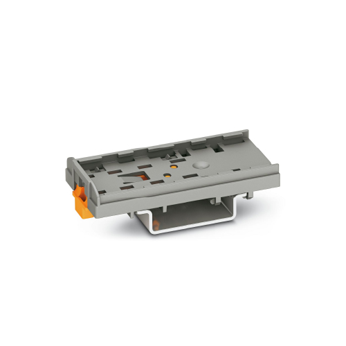 Soporte vertical p/riel DIN para bornes PTFIX